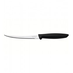 Faca 5" Para Tomate Plenus Com Lâmina Aço Inox Tramontina E Cabo De Polipropileno Preto